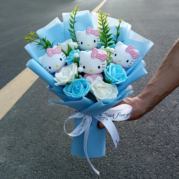 Bukiet Walentynkowy Anime Hello Kitty kolor 10
