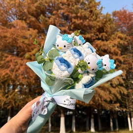 Bukiety róż Hello Kitty kolor KT-A-BLUE