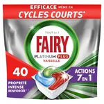 FAIRY CAPS PLATINUM PLUS 40szt ORIGINAL  - TABLETKI DO ZMYWARKI