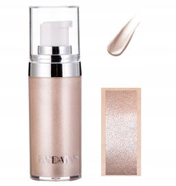 Rozświetlacz w płynie do ciała twarzy perłowy NR1