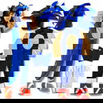 Strój Karnawałowy Kostium Jeżyk Sonic Przebranie Dla Chłopca ROZ. L 134/146