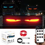 2x Lampa Samochodowa Pasek LED 90x20cm Diabelskie Oczy LED Oczy Ciężarówki