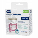 Smoczek Chicco Silikon 6 M + 2 Sztuki