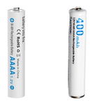 2x Akumulatorek AAAA bateria 1.2V NiHM 400mAh LR61 25A LR8D4 LR8