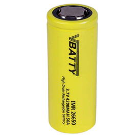 1x Akumulator ogniwo bateria IMR 26650 3.7 v 4200 mAh 50A CE