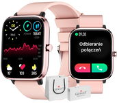 Smartwatch Giewont Dynamic SmartCall GW230-1 - Rose Gold/Powder Pink