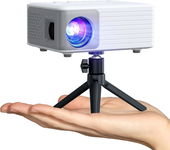 Mini Projektor do telefonu komputera AKIYO O1 Przenośny 1080P 8000lm statyw