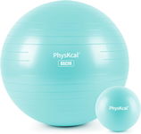 Dmuchana Piłka Gimnastyczna 65cm + Piłka do Pilatesu 22cm – Antypękająca