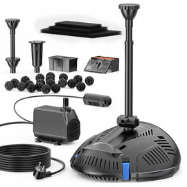 Filtr do oczka wodnego 2500 l/h z lampą UV pompa 40W NIEUŻYWANY