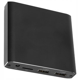 Mini Odtwarzacz Multimedialny 4K Ultra HD Pilot Wideo Zdjęcia Muzyka USB SD