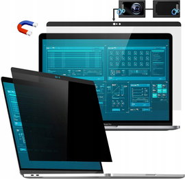 Magnetyczny filtr prywatności do Apple MacBook Pro 16" filtr nieb. światła