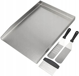 Płyta grillowa ze stali nierdzewnej GriHero 45 x 30 cm Napoleon Rogue