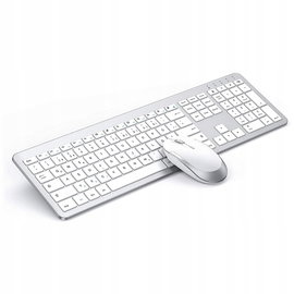 Zestaw Klawiatura Membranowa + Myszka Superpłaska Seenda SK38-3 Design Mac