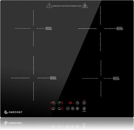 Płyta Indukcyjna AMZCHEF FS-I72S-FFDD01 Funkcja Boost Timer 7200W 1-Fazowa