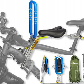 UrRider fotelik rowerowy przód dziecko 2-6 lat do 27kg montaż bez narzędzi