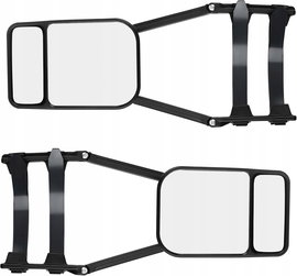 Uniwersalne Lusterka Dodatkowe Holownicze do Przyczepy Regulowane 2szt