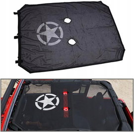 Osłona przeciwsłoneczna ochrona UV do Jeep Wrangler 2007-2018 szybki montaż