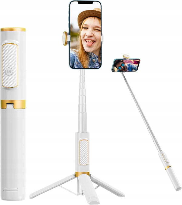 Kijek do SELFIE STICK Wysuwany Statyw do Telefonu Pilot Bluetooth TRIPOD