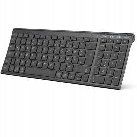 Klawiatura Bluetooth BK10 Bezprzewodowa QWERTZ j. niemiecki