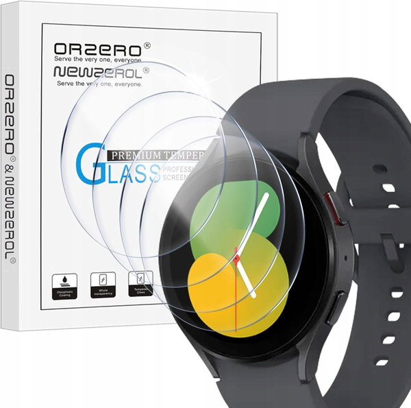 1x Szkło hartowane 36,5mm Samsung Galaxy Watch 4 5 6 7 40mm Ochrona ekranu