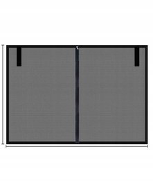 Osłona przeciwsłoneczna moskitiera magnetyczna na tył samochodu 135x150cm