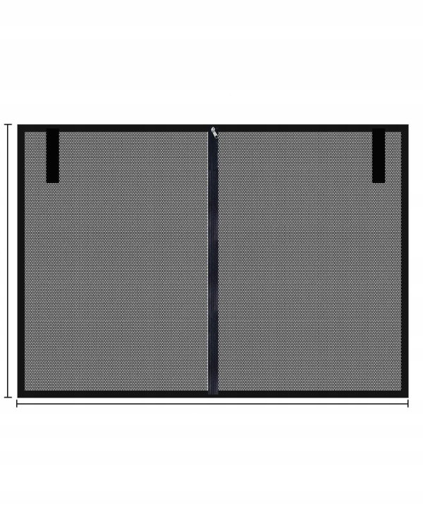 Osłona przeciwsłoneczna moskitiera magnetyczna na tył samochodu 135x150cm