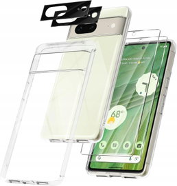 Etui NEWZEROL dla Google Pixel 7 z 2 osłonami ekranu i 2 osłony kamery
