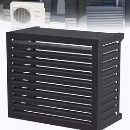 Osłona Klimatyzacji Klimatyzator Pomp Ciepła 100x50x70 cm DERLVBAK SZARA