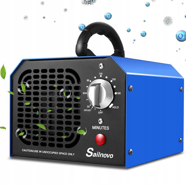 Generator Ozonu Sailnovo HM-6000 - Oczyszczacz Powietrza 6000 mg/h Timer