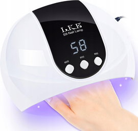 Lampa UV LED 54W do Paznokci Żelowych - Timer, LCD, Czujnik Ruchu, USB