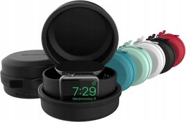 Etui z funkcją ładowania do Apple Watch SE 8/7/6/5/4/3/2/1 3000 mAh czarne