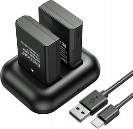 Zapasowy akumulator Bateria 2 szt. do NIKON EN-EL14/EN-EL14a Coolpix P7000