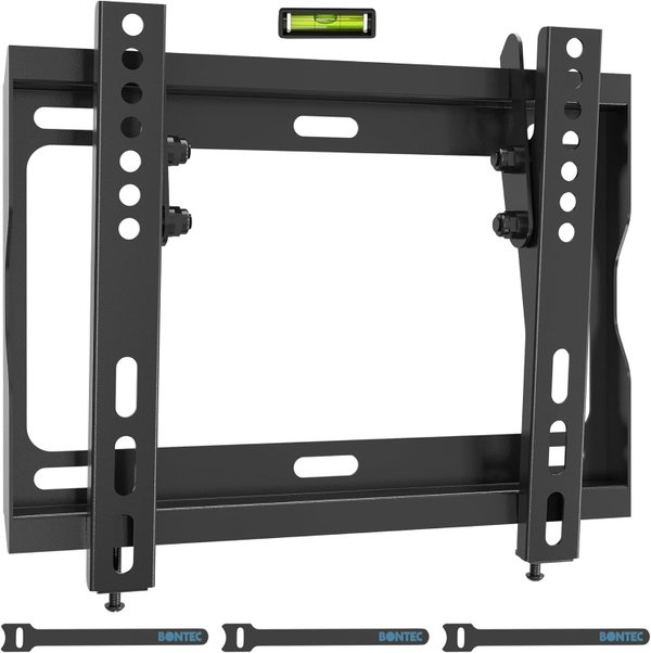 Ultra Cienki Uchwyt Ścienny BONTEC do TV 17-45" 30 kg VESA 50x50-200x200 mm