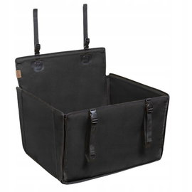 Wodoodporny Fotelik Samochodowy Dla Psa WUGLO Stabilny rozm. M CZARNY