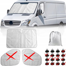 Osłona przeciwsłoneczna Ochrona Zaciemnienie Zestaw 3 szt Mercedes Sprinter