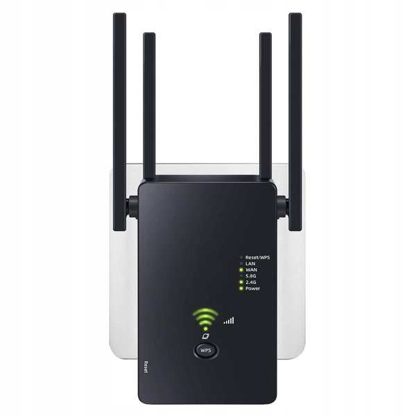 Wzmacniacz Wi-Fi 1200 Mbit/s Dual Band Repeater Router Punkt Dostępu