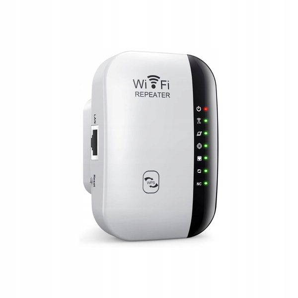 Wzmacniacz Sygnału WiFi HYCLAM 300Mbps Repeater Ethernet Szybka Konfiguracj