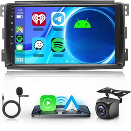 Radio samochodowe 9" 2+64GB Smart Fortwo 2011-2015 Wi-Fi GPS kamera cofania