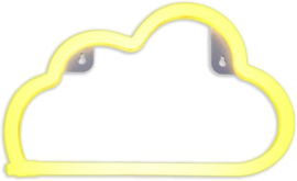 Lampa LED w Kształcie Chmury, Neonowe Światło Ścienne do Dekoracji, Neon