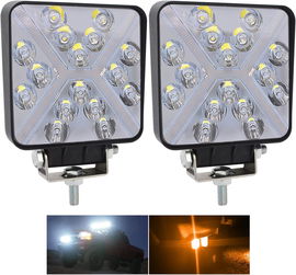 2x Reflektor punktowy roboczy przeciwmgielny offroad LED 48W Wodoszczelny