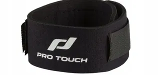 Opaska PRO TOUCH na chip pomiarowy - czarna, regulowana, komfortowa