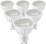 6x Reflektor LED GU10 6W z soczewką 38° Ciepła Biel 2700K 500lm A+