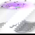 Elektryczna pułapka lampa UV na owady USB ochrona przed komarami muchami