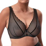 ALLES CHITA M PLUS BRALETTE biustonosz bral 70H czarny