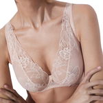 ALLES SUBLIME M BRALETTE biustonosz braletka 70C jasny beż