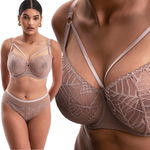 ALLES DENVER 01 M biustonosz soft bra 70H mocca