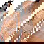 ALLES SUGAR DUNE M PLUS BRALETTE biustonosz braletka 70H beż