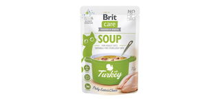BRIT CARE CAT SOUP WITH TURKEY 75g