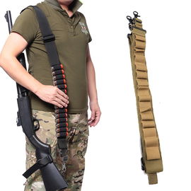 DWUPUNKTOWY PAS NOŚNY AMUNICJA STRZELBA SHOTGUN BOJOWY ŁOWIECTWO POLOWANIE