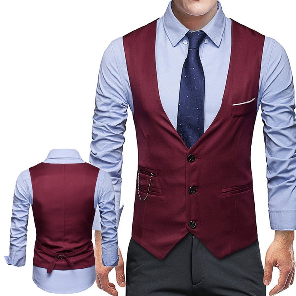 L ELEGANCKA MĘSKA KAMIZELKA KLASYCZNA SPORTOWA CASUAL DO JEANSÓW GARNITUR